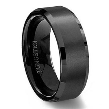 King Will BASIC Tungsten Ring