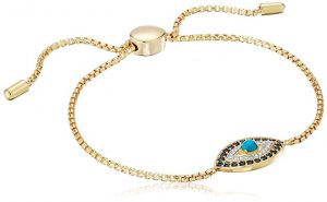 Amazon Collection Evil Eye Bolo Bracelet