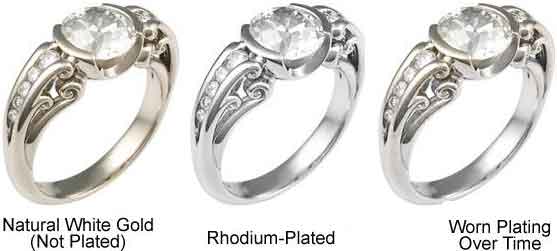 Rhodium dipped hot sale