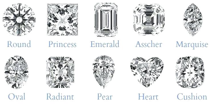 Diamond shapes