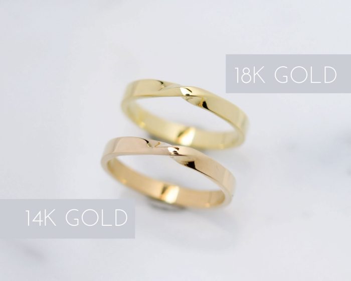 14k gold vs 18k gold