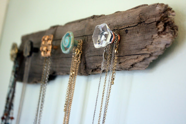 doorknobs jewelry display