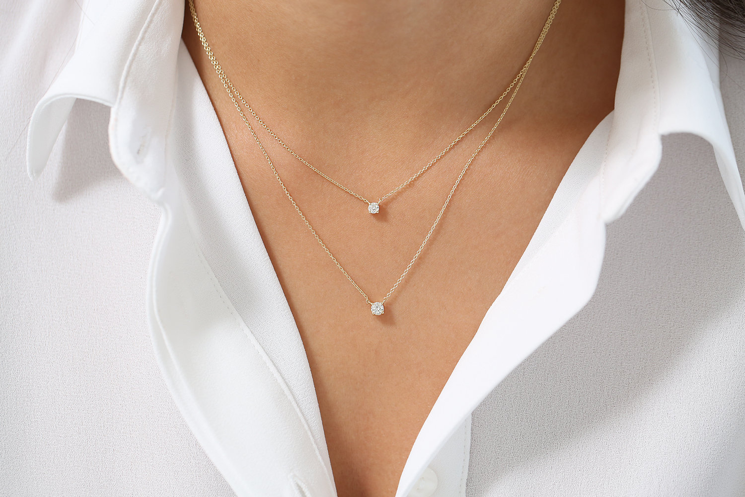 Best Floating Diamond Necklaces Editors Choice Jewelry Jealousy