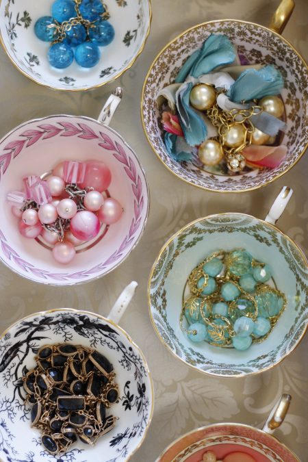 teacups jewerly storager idea