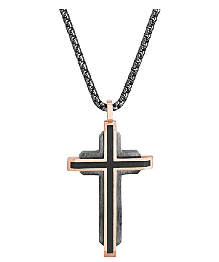 10 Men's Cross Necklaces Gift Idea for Him JewelryJealousy