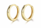 MASOP Men's Gold Hoop Earrings