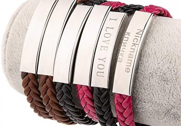 10 Engraved Bracelets that Every Guy Will Love!
