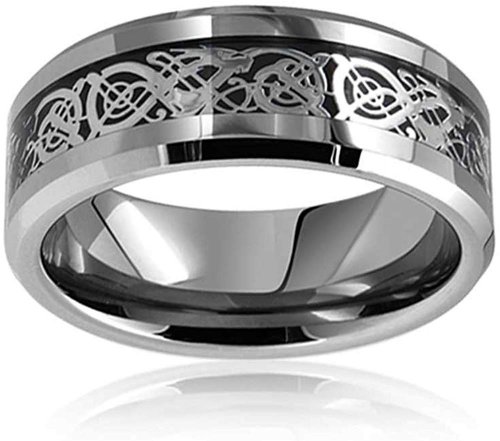 Bling Jewelry Tungsten Celtic Ring Collection