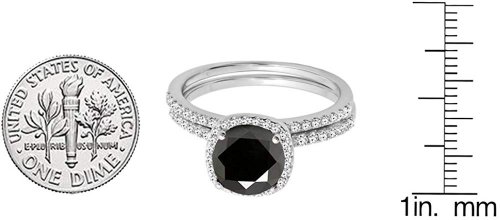 Dazzling Rock Black Diamond Ring