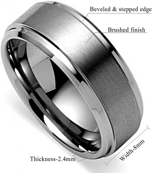 Black carbide ring