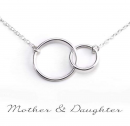Best gifts for moms - Gracefully Made Jewelry Circles Necklace