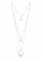 ZAXIE Silver Layered Necklace