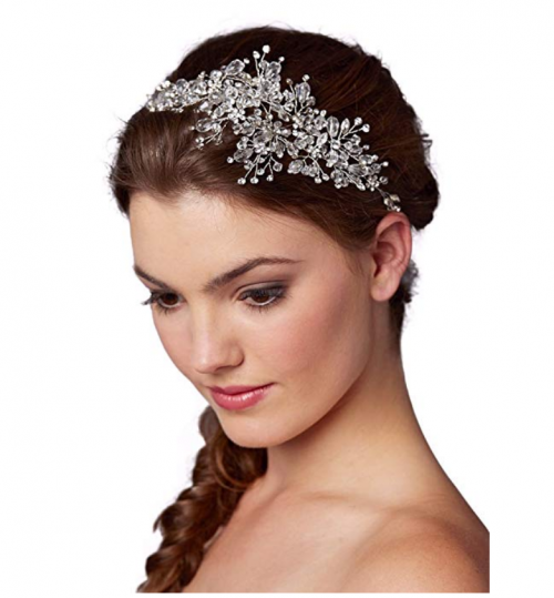 Mariell Couture Crystal Hair Vine