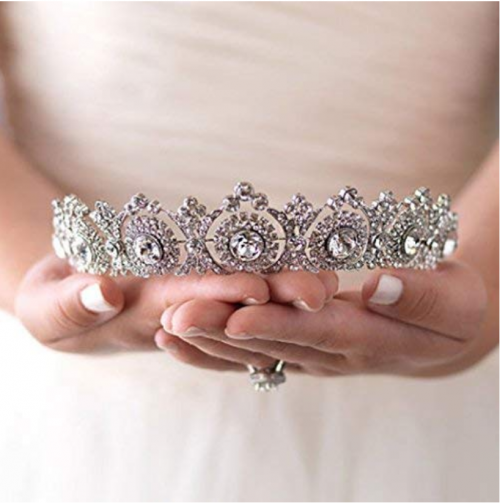 Aukmla Vintage Bridal Tiara