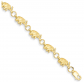 Black Bow Jewelry Co. Gold Elephant Bracelet 