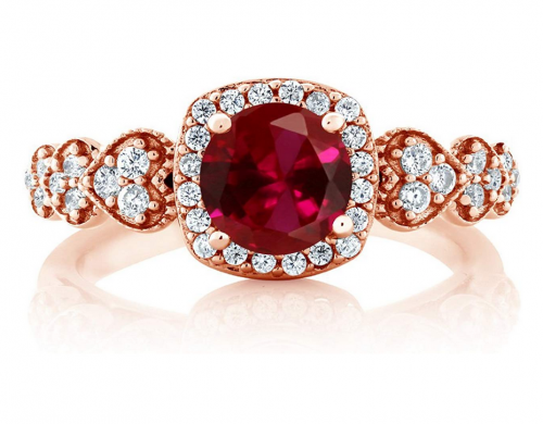 Gemstone King Ruby Ring