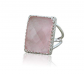Anemone Elegant Rose Quartz Ring