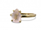  Gold Rose Quartz Ring by Anemone Unique