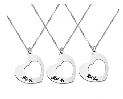 CHOORO Big Mid Lil Sis Necklace Set