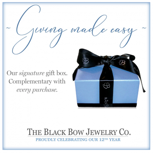 Black Bow Jewelry & Co Gift Box