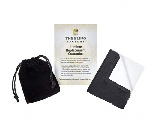 The Bling Factory pouch & warranty