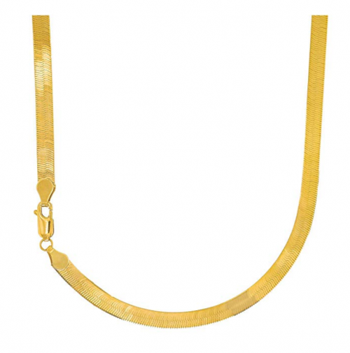 JewelStop Herringbone chain Necklace