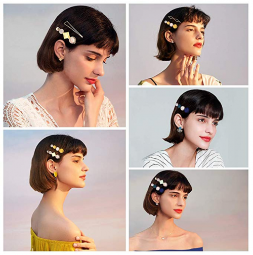 Cehomi Korean Style Hair Clips on Model