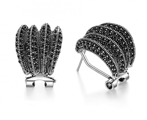 Mytys Marcasite Stud Earrings