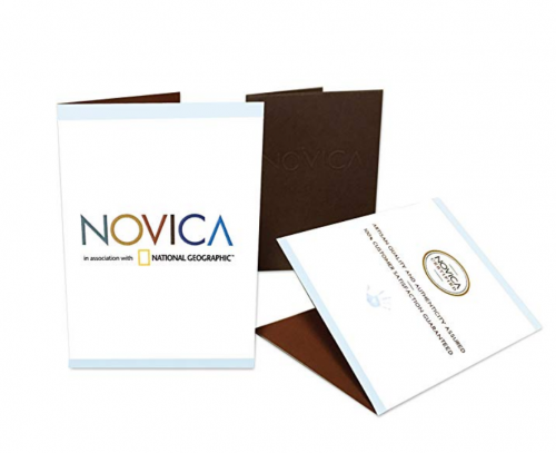 NOVICA booklet