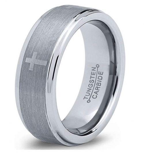 Charming Jewelers Tungsten Wedding Band