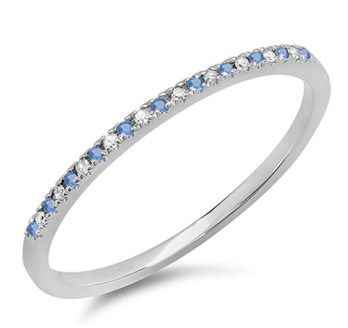 Dazzlingrock Collection Wedding Stackable Ring