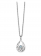 Black Bow Jewelry & Co. Blue Topaz Teardrop Necklace
