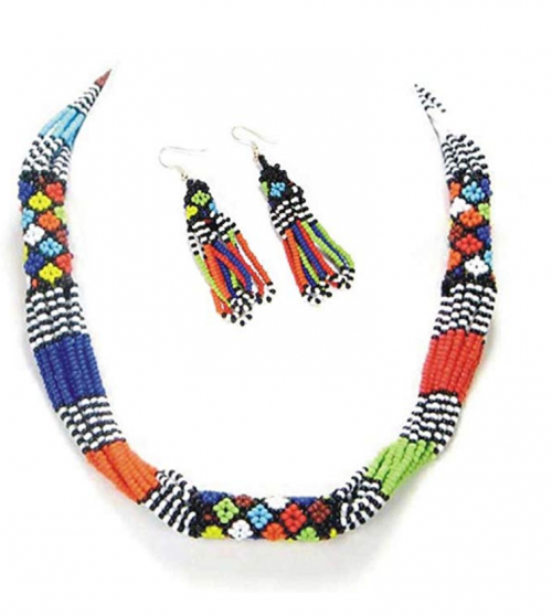 Viva African Maasai Jewelry Set