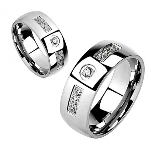 FlameReflection Couple Ring Set - His