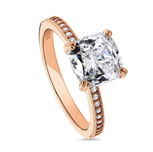 BERRICLE Rose Gold Engagement Ring