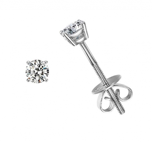 FANCIME Moissanite Stud Earrings