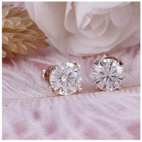 Doveggs hot sale moissanite earrings