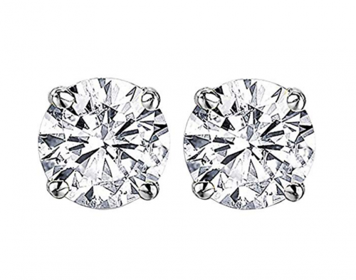 Dazzlingrock Collection 3.00 Carat Moissanite Earrings