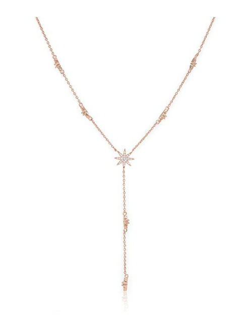 Espere Star Drop Lariat Necklace