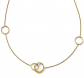 The Black Bow Jewelry Co. Gold Circle Necklace 