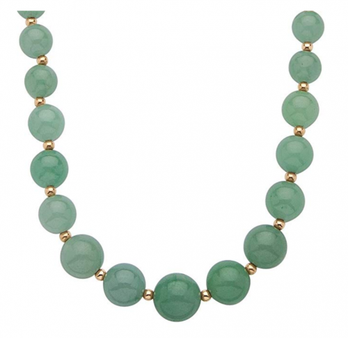 Seta Jewelry Genuine Jade Necklace
