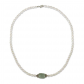 NOVICA Pearl and Jade Necklace 