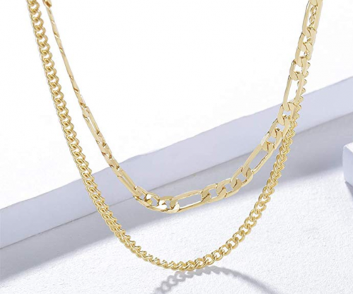 SEAYII 14K Gold Dainty Chain Detail