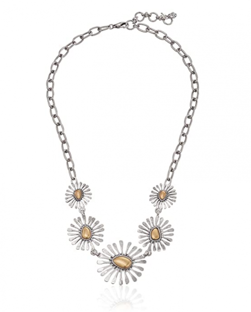 Lucky Brand Floral Collar Necklace