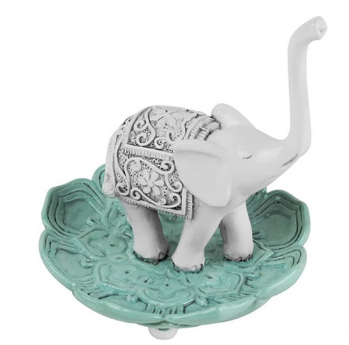 Evelots Ring Holder - Good Luck Elephant ewelry Bowl 2