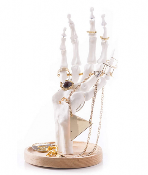 Suck UK Skeleton Hand Ring Holder & Organizer