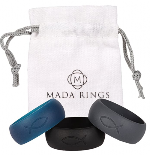 Mada Rings Silicone Engagement Wedding Rings