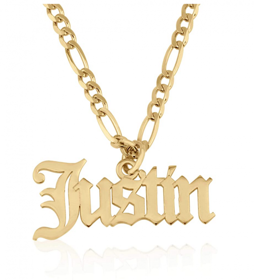 Beleco Jewelry Personalized Name Necklace