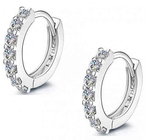 Famier 925 Sterling Silver Hoop Earrings