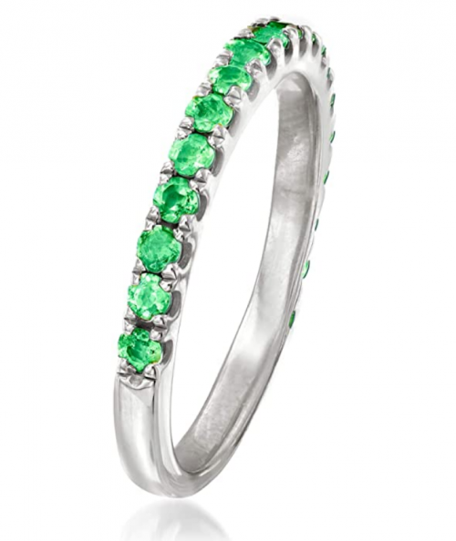 Ross-Simons .50 ct. Emerald Ring